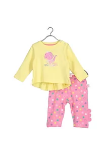 Komplet bawełnianych ubranek dla niemowlaka- bluzka i leginsy - Dresy i komplety dla dziewczynek - miniaturka - grafika 1