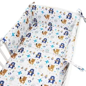 Pościel dla dzieci - Kerstin POŚCIEL 120x90 OCHRANIACZ 3 el DO ŁÓŻECZKA - miniaturka - grafika 1