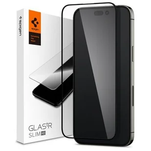 Spigen Szkło hartowane Glass FC do Apple iPhone 14 Pro - Szkła hartowane na telefon - miniaturka - grafika 1