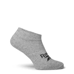 Reebok Active Foundation Skarpety do kostki, średni szary wrzosowy, L, Średni szary wrzos, L - Skarpetki damskie - miniaturka - grafika 1
