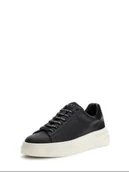 Trampki damskie - sneakers donna guess flpvib sue12 elbina black - miniaturka - grafika 1
