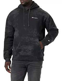 Champion Męska bluza z kapturem American Classics Tie Dye, czarny (Kohle), S - Bluzy męskie - miniaturka - grafika 1