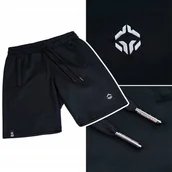 Kimona, stroje i obuwie - SPODENKI DRESOWE MĘSKIE GROUND GAME MINIMAL 2.0 WHITE LOGO r. XL - miniaturka - grafika 1