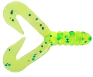 Przynęty - MANNS Guma na pstrąga, twister Twin 4,2cm K: Chgbf - miniaturka - grafika 1