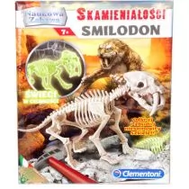 Clementoni Skamieniałości Smilodon Fluorescencyjny 60891 - Mały naukowiec - miniaturka - grafika 1