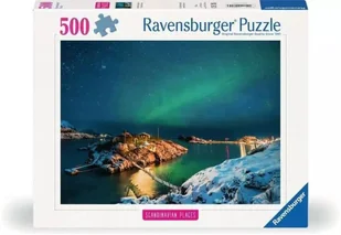 Puzzle 500 Zorza Polarna nad Bergsfjord - Puzzle - miniaturka - grafika 1