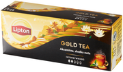 Herbata - Lipton Gold Tea Herbata czarna aromatyzowana 37,5g 25 torebek - miniaturka - grafika 1