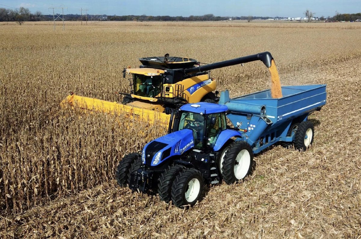 PODKŁADKA POD MYSZ Nadruk 22x18 cm Rolnictwo Kombajn New Holland Prezent