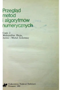 Przegląd metod i algorytmów numerycznych część 2 - Systemy operacyjne i oprogramowanie - miniaturka - grafika 1