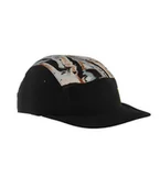Czapki i chusty sportowe męskie - BUFF Czapka sportowa 5 PANEL EXPLORE CAP reige black - miniaturka - grafika 1