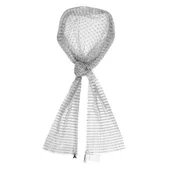 Apaszki i szaliki damskie - Chusta na głowę Patrizia Pepe 8F0128/J405-S980 Srebrny - miniaturka - grafika 1