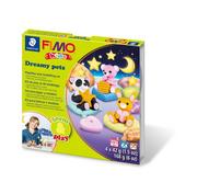 Masy plastyczne - Zestaw Fimo Kids Form&Play 4 x 42g Senne zwierzaki - Staedtler - miniaturka - grafika 1