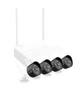 Kamery IP - 4-Kamery Tenda K4W-3Tc Zestaw Do Monitoringu - miniaturka - grafika 1