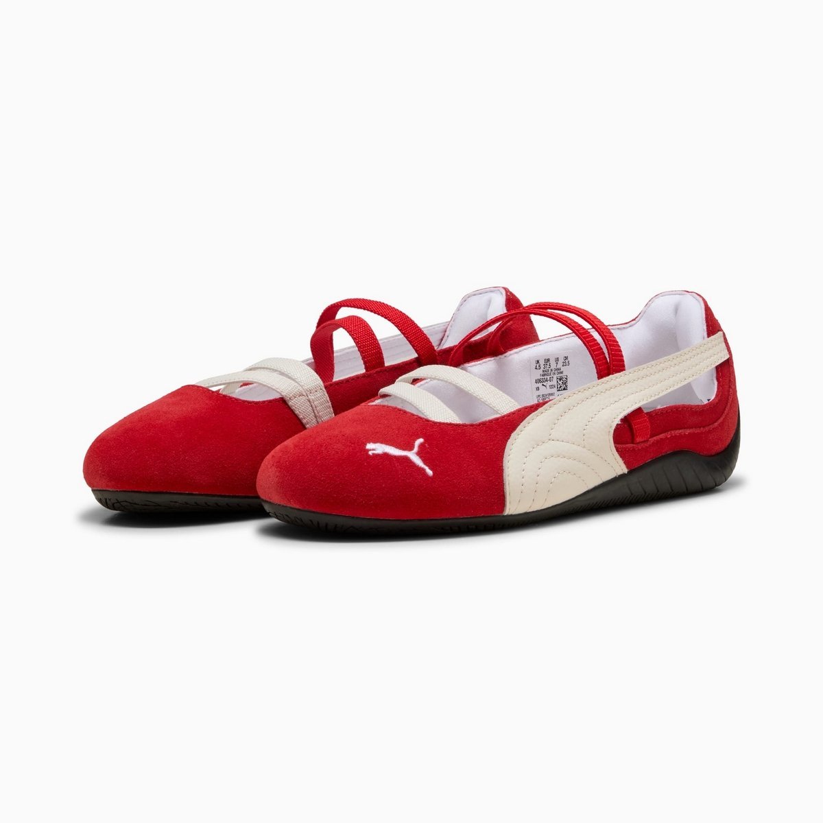 Baleriny damskie Puma SPEEDCAT czerwone 40633407 r 36