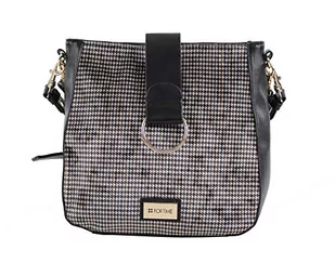 For Time Bandolera pata de Gallo damska torba crossbody, wielokolorowa (one-nico), 10 x 26 x 27 cm (szer. x wys. x dł.) - Torebki damskie - miniaturka - grafika 1