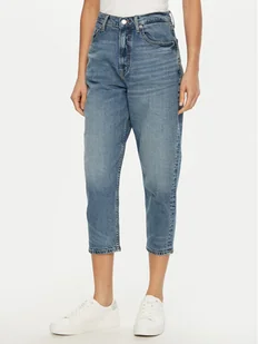 Tommy Jeans Jeansy DW0DW19768 Niebieski Mom Fit - Spodnie damskie - miniaturka - grafika 1