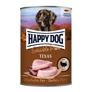 HAPPY DOG Sensible Pure Mokra Karma Pies Dorosły 6x400 g Indyk - Mokra karma dla psów - miniaturka - grafika 1