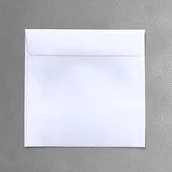 Koperty - KOPERTA biała ozdobna (156x156mm) - miniaturka - grafika 1