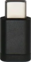 Adapter USB Bury USB-C - microUSB Czarny JAB-3789307 JAB-3789307 - Adaptery i przejściówki - miniaturka - grafika 1