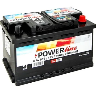 Akumulator 74 Ah +P 680A 12V 4Car POWER line - Akumulatory samochodowe - miniaturka - grafika 1