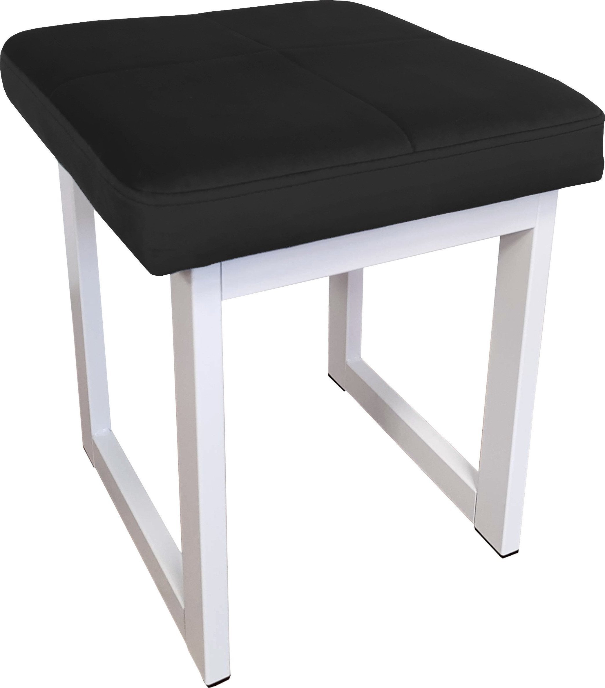 Atos TABORET SOLID 45cm STOŁEK LOFT podstawa biała MG19
