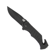 Nożyce i noże - CAT Nóż 20,3 cm Drop Point Folding Knife - miniaturka - grafika 1