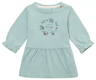 Sukienki - Noppies Baby Girls Dress Normandy Long Sleeve Chest Print Sukienka do gry Bimba, Niebieskie surfowanie - P425, 56 - grafika 1