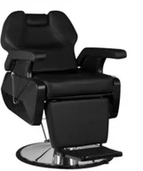 Fotele fryzjerskie - Hair system fotel barberski new york czarny - miniaturka - grafika 1