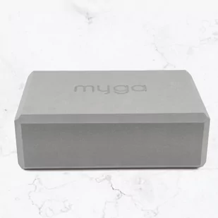 Klocek do jogi myga Foam Block - szary - Klocki do jogi - miniaturka - grafika 1
