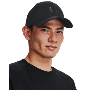 Czapka męska UNDER ARMOUR z daszkiem Branded Adjustable Czarna - Czapki męskie - miniaturka - grafika 3