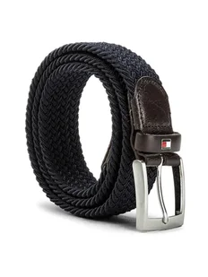 Tommy Hilfiger Pasek Męski New Adan Belt 3.5 AM0AM02801 85 Granatowy - Paski - miniaturka - grafika 1