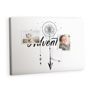 Planer, Organizer na ścianę Tulup 60x40 ze wzorem - Planery - miniaturka - grafika 1