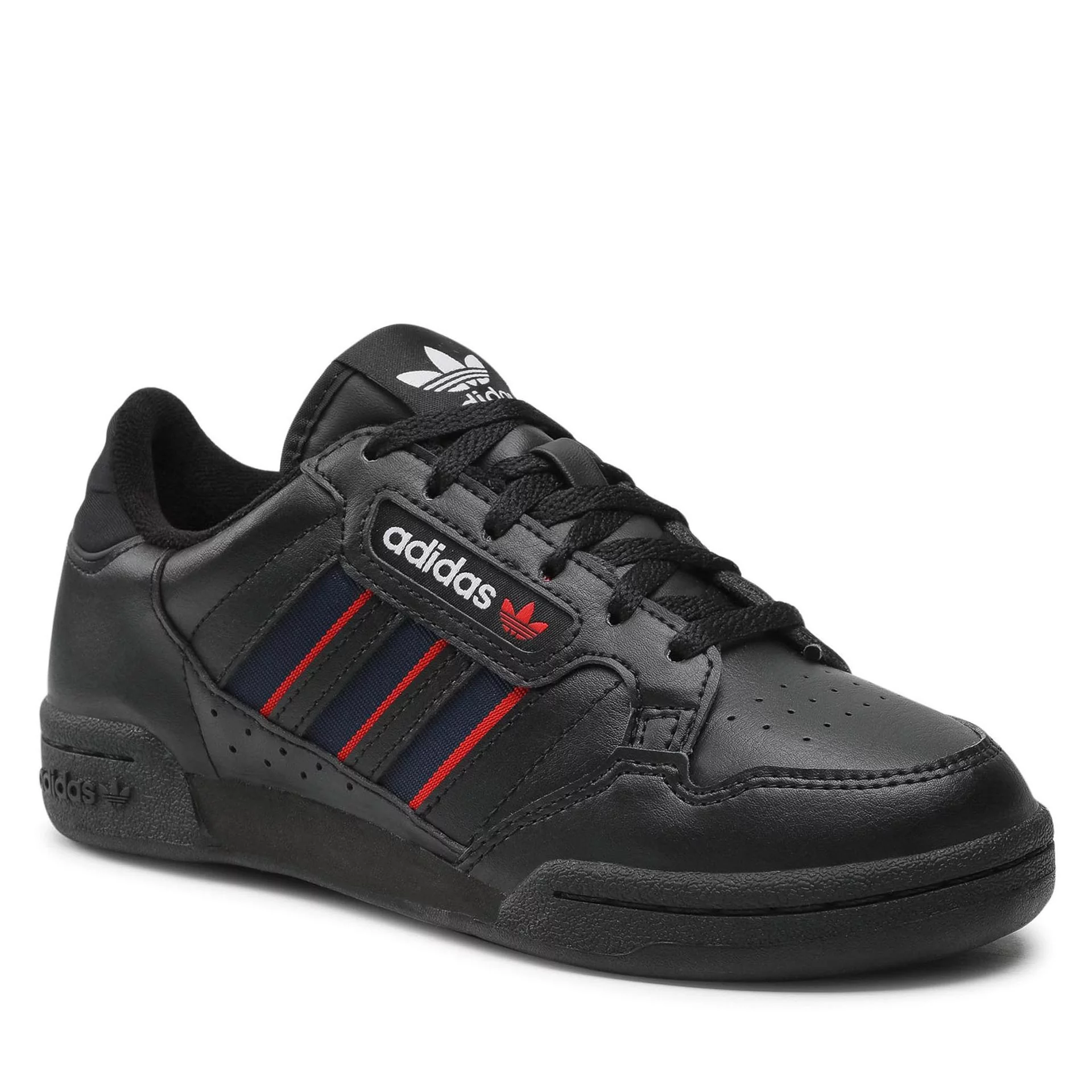 Adidas Buty Continental 80 Stripes J FY2698 Cblack/Conavy/Vivred