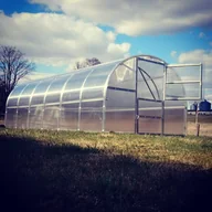 Szklarnie ogrodowe - Szklarnia BALTIC LT 3x8m (dł. x szer.) z poliwęglanu 6 mm. - miniaturka - grafika 1