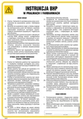Instrukcje stanowiskowe BHP - IAA27 INSTRUKCJA BHP W PRALNIACH I FARBIARNIACH, FN - FOLIA SAMOPRZYLEPNA; (245X350MM) - miniaturka - grafika 1