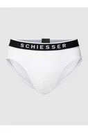 Majtki damskie - Figi z paskiem z logo w zestawie 3 szt - Schiesser - miniaturka - grafika 1