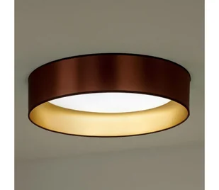 Duolla - LED Plafon ROLLER LED/24W/230V śr. 45 cm miedziany/złoty - Lampy sufitowe - miniaturka - grafika 1