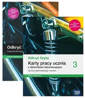 Podręczniki dla liceum - Pakiet Odkryć fizykę 3. Podręcznik i Karty pracy ucznia z dziennikiem laboratoryjnym dla liceum ogólnokształcącego i technikum. Zakres - miniaturka - grafika 1