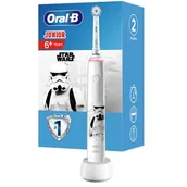 Szczoteczki do zębów dla dzieci - Braun Oral-B Pro 3 Kids Junior Star Wars - miniaturka - grafika 1