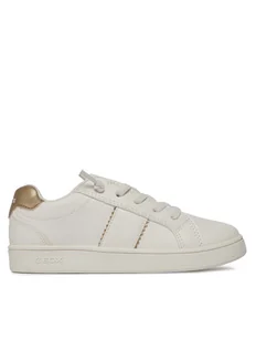 Geox Sneakersy J Eclyper Girl J36LRC 000BC C0588 S Biały - Buty dla dziewczynek - miniaturka - grafika 1