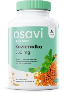 Osavi - Kozieradka, 550mg, 120 vkaps - Witaminy i minerały - miniaturka - grafika 1