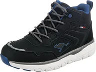 Buty dla dziewczynek - KangaROOS Buty dziecięce K-ts Kimo RTX Unisex, Jet Black Navy, 34 EU - miniaturka - grafika 1