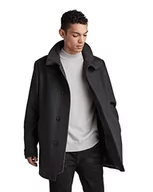 Kurtki męskie - G-STAR RAW Męska kurtka Utility Wool Trencz, Wielokolorowy (Shadow Htr D20639-b965-9119), L - miniaturka - grafika 1