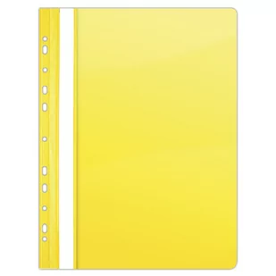 Donau Skoroszyt , PVC, A4, twardy, wpinany, żółty 1704001-11 - Teczki i skoroszyty - miniaturka - grafika 1