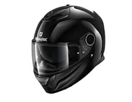 Kosmetyki samochodowe - Shark Shark Spartan kask motocyklowy czarny lakierowany BLK rozmiar XXL HE3430EBLKXXL - miniaturka - grafika 1