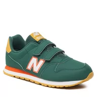 Sneakersy damskie - Sneakersy New Balance GV500GG1 Zielony - miniaturka - grafika 1