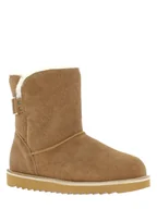 Botki damskie - Gooce Skórzane botki zimowe "Colorado" w kolorze jasnobrązowym - miniaturka - grafika 1