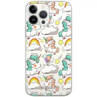 Etui i futerały do telefonów - Etui Babaco dedykowane do Iphone 11 PRO, wzór: Unicorn 001 Etui częściowo przeźroczyste, oryginalne i oficjalnie licencjonowane - miniaturka - grafika 1