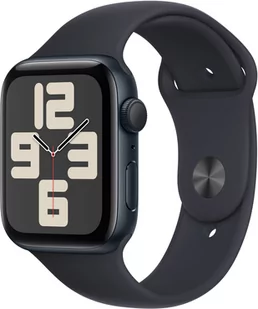 Apple Watch SE 3 GPS 44mm S/M Czarny - Smartwatch - miniaturka - grafika 2
