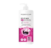 Kosmetyki do kąpieli - DermoFuture Żel do Mycia 3 w 1 Wata Cukrowa 500 ml - miniaturka - grafika 1